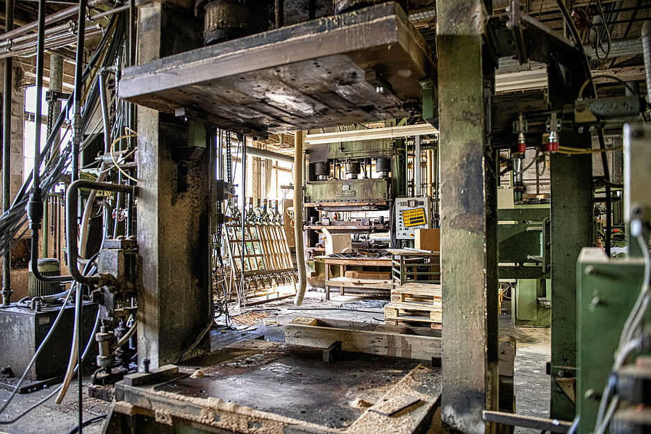Rundgang auf dem alten Werzalit-Gel&auml;nde in Oberstenfeld