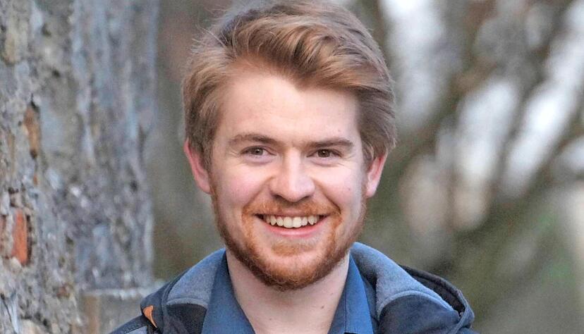 Lukas Koch f&uuml;hlt sich dem Salzabbau in der Region sehr verbunden.
Foto:Philip Klein