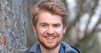 Lukas Koch f&uuml;hlt sich dem Salzabbau in der Region sehr verbunden.
Foto:Philip Klein