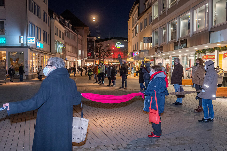 Corona-Gegendemo in Heilbronn