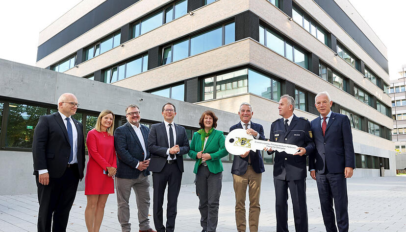 Übergabe Erweiterungsbau Polizeipräsidium Heilbronn