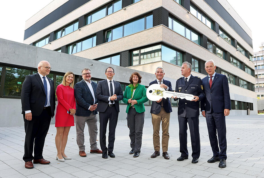 Übergabe Erweiterungsbau Polizeipräsidium Heilbronn Übergabe Erweiterungsbau Polizeipräsidium Heilbronn
