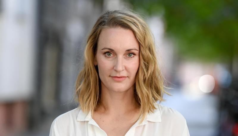 Die Schauspielerin Christina Athenstädt spielt die Hauptrolle in der ARD-Serie «Die Heiland - Wir sind Anwalt».