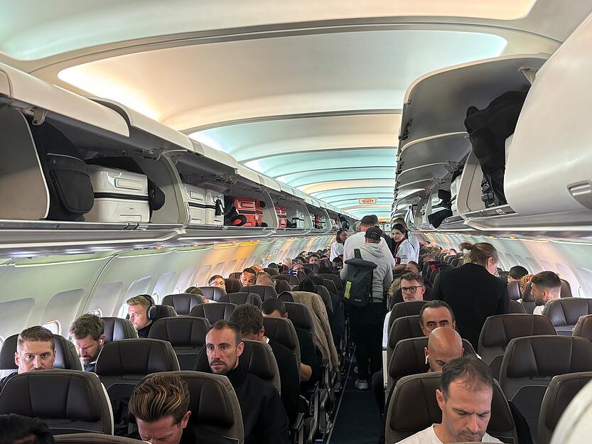 Der VfB Stuttgart ist unterwegs nach Madrid zur Champions League. Der VfB Stuttgart ist unterwegs nach Madrid zur Champions League.