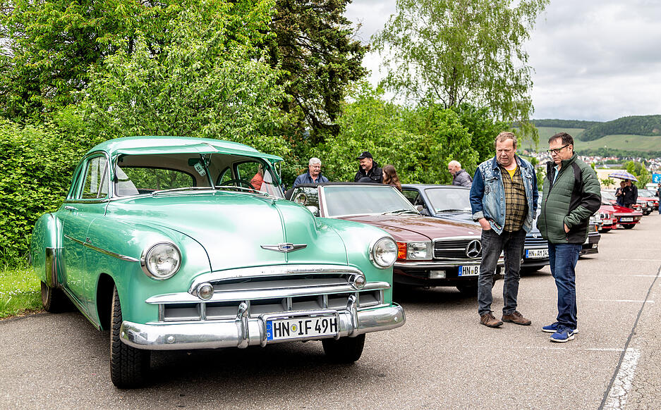 Gro&szlig;es Young- und Oldtimertreffen auf dem Gel&auml;nde der Genossenschaftskellerei Heilbronn