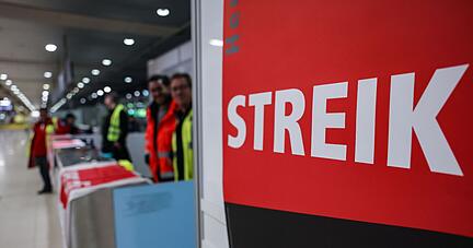 Am Montag soll in ganz Deutschland gestreikt werden. Am Montag soll in ganz Deutschland gestreikt werden.