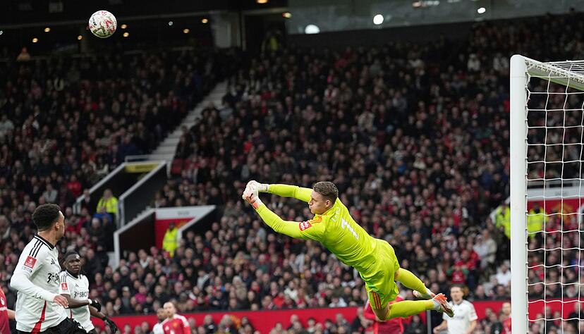 Der Held von Old Trafford: Dank Bernd Leno ist Fulham eine Runde weiter.