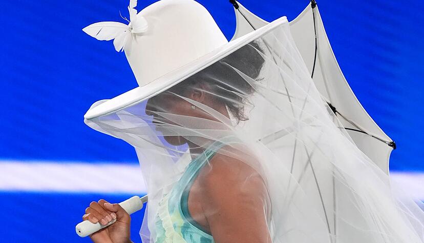 DER Hingucker der ersten Runde bei den Australian Open: Naomi Osaka