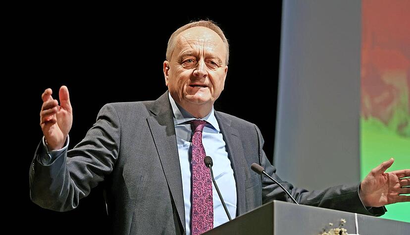 Joachim Rukwied verteidigte am Dienstag auf einer Fachtagung in der Heilbronn die aktuellen Bauernproteste. Foto: Ralf Seidel Joachim Rukwied verteidigte am Dienstag auf einer Fachtagung in der Heilbronn die aktuellen Bauernproteste. Foto: Ralf Seidel