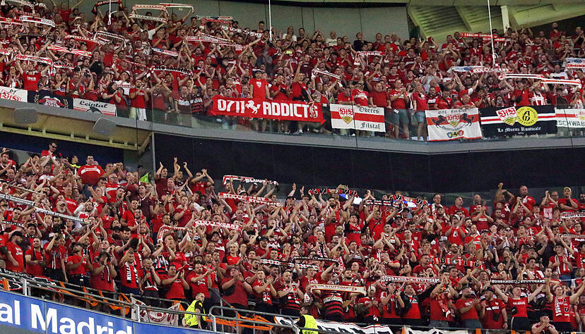 Der Auftakt in die langersehnte Champions-League-Saison des VfB Stuttgart fand in Madrid statt. Die Fans nahmen das Estadio Santiago Bernabeu, den V.I.P.-Bereich und die Stadt ein.