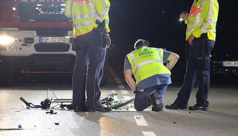 Bei einem Unfall bei Neuenstein stirbt ein 76-jähriger Fahrradfahrer.