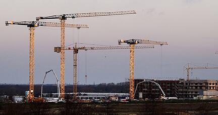 Die Baubranche steht wegen steigender Preise vor großen Herausforderungen.
Foto: dpa