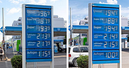 Mit Start des Tankrabatts fielen die Spritpreise in Heilbronn unter die Zwei-Euro-Marke. Eine Woche sp&auml;ter zeigt sich: Trotz Tankrabatt bleiben die Preise f&uuml;r Kraftstoff hoch.