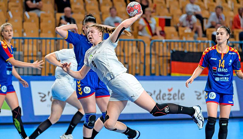 SUN-Neuzugang Nina Engel kennt sich im DHB-Dress und in den slowenischen Sporthallen bereits aus. Sie ist eine der Leistungstr&auml;gerinnen im Team.