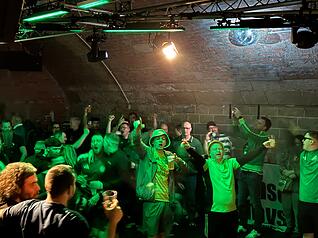 Schotten-Party im Club "Lerche 22" in Stuttgart vor dem Spiel zwischen dem VfB und Celtic Glasgow. Schotten-Party im Club "Lerche 22" in Stuttgart vor dem Spiel zwischen dem VfB und Celtic Glasgow.