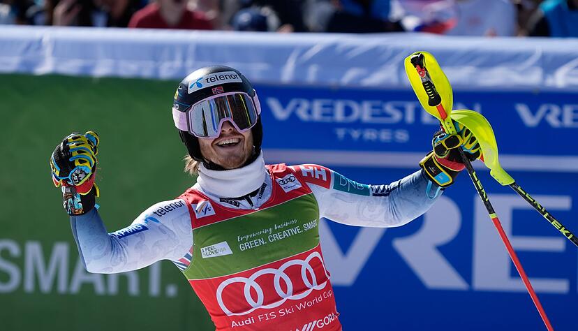 Atle Lie McGrath gewinnt den Slalom-Gesamtweltcup. (Archivbild)