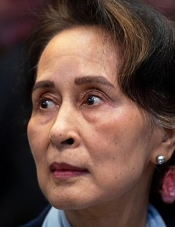 Die Kampagne fordert ein Lebenszeichen von Aung San Suu Kyi, die seit Jahren im Gef&auml;ngnis sitzt. (Archivbild)
