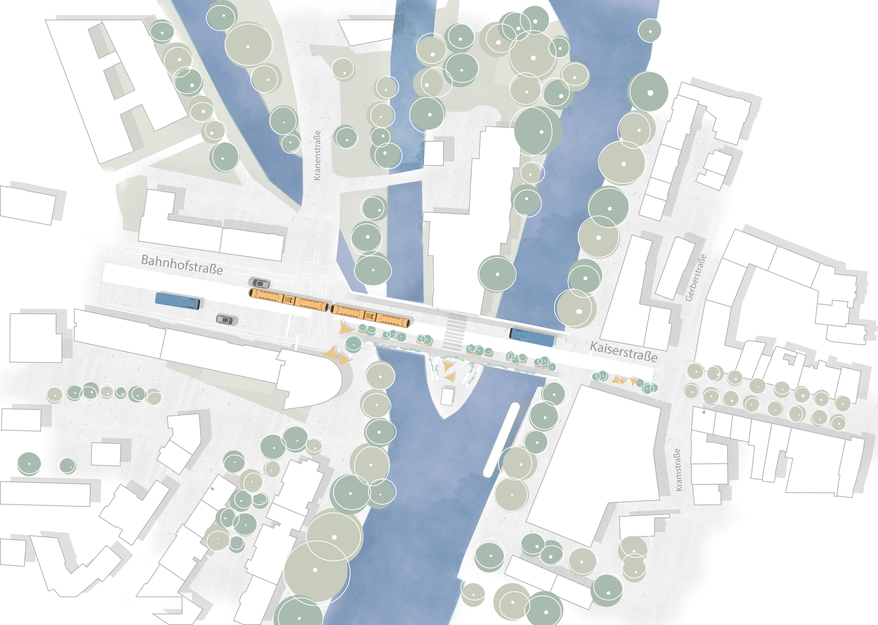Die Friedrich-Ebert-Br&uuml;cke soll versuchsweise f&uuml;r den Verkehr gesperrt werden.