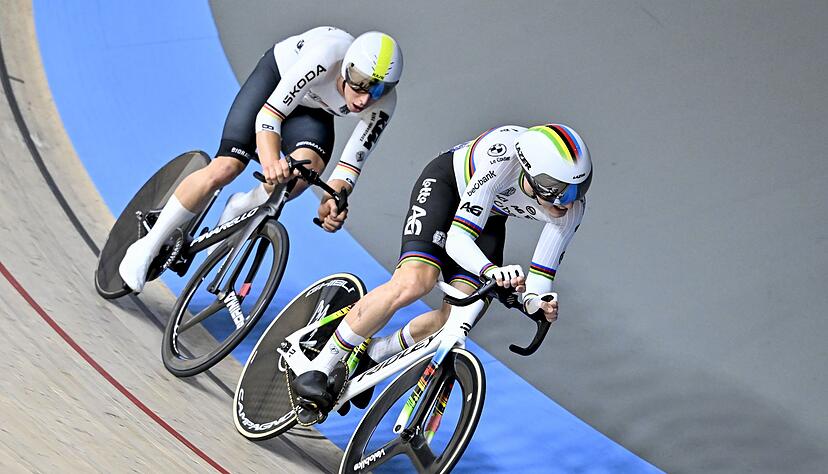 Tim Torn Teutenberg (l) holt sein zweites Gold der Europameisterschaften Tim Torn Teutenberg (l) holt sein zweites Gold der Europameisterschaften