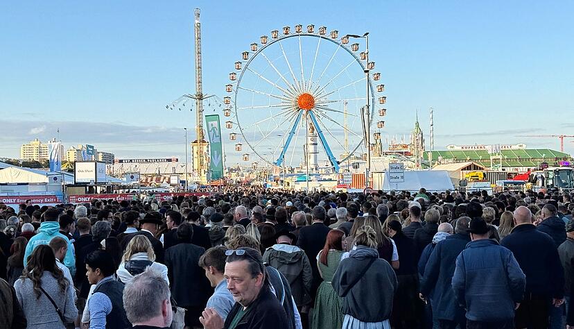 Die Wiesn war stundenlang gesperrt.