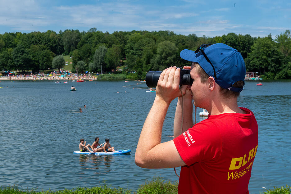 DLRG am Breitenauer See