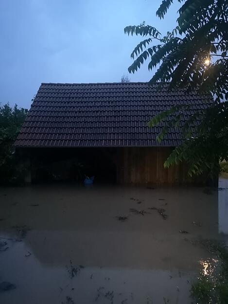 Eppingen: Starkregen führt zu Überflutungen