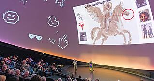 Eine Philosophie der K&uuml;nstlichen Intelligenz: Roberto Simanowski &uuml;ber das Dilemma mit Sprachmaschinen im Science Dome Heilbronn der Experimenta.