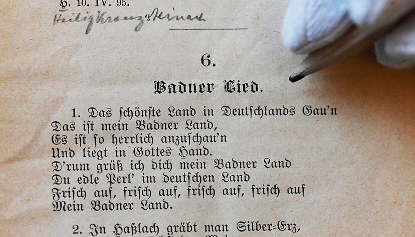 Rund acht Stunden wurde das Badnerlied gesungen. (Symbolbild)