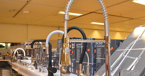 Der Sopo-Markt im Heilbronner Wollhaus hat auch Wasserh&auml;hne im Angebot. (Symbolbild)