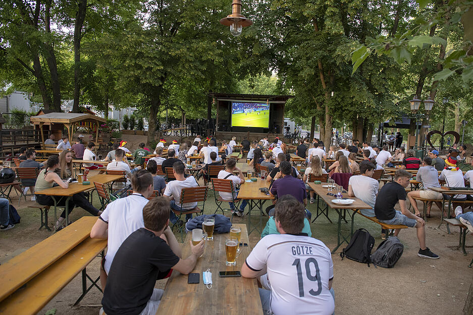 Public Viewing in Heilbronn.