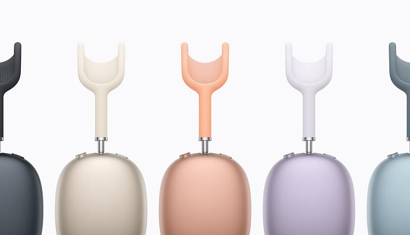 Die AirPods Max 2 werden in den Farben Mitternacht, Polarstern, Orange, Violett und Blau erh&auml;ltlich sein.