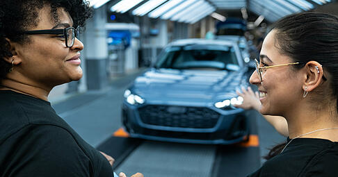 Das erste volle Produktionsjahr f&uuml;r den Audi A5 beschert dem Standort in der Region ein dickes Plus.