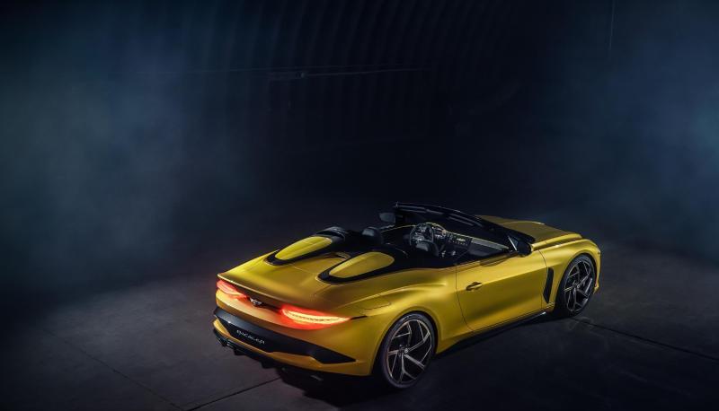Mit komplett neuer Karosserie: Der Bentley Mulliner Bacalar ist ein Zweisitzer der Extraklasse. Mit komplett neuer Karosserie: Der Bentley Mulliner Bacalar ist ein Zweisitzer der Extraklasse.
