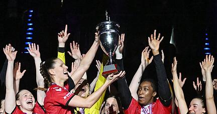 Erfolgsverwöhnt: Vorige Saison gewann die HB Ludwigsburg Pokal und Meisterschaft.