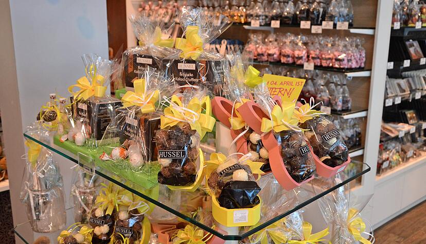 Wer durch die Heilbronner Innenstadt flaniert, sieht gut gefüllte Regale mit Schokolade, Pralinen und Gebäck wie beispielsweise bei Hussel. Wer durch die Heilbronner Innenstadt flaniert, sieht gut gefüllte Regale mit Schokolade, Pralinen und Gebäck wie beispielsweise bei Hussel.