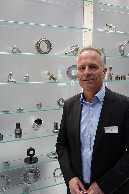 Stiv Bozic, Vertriebsleiter von H&auml;nel Pr&auml;zisions-Zahnr&auml;der, aus Bad Friedrichshall.