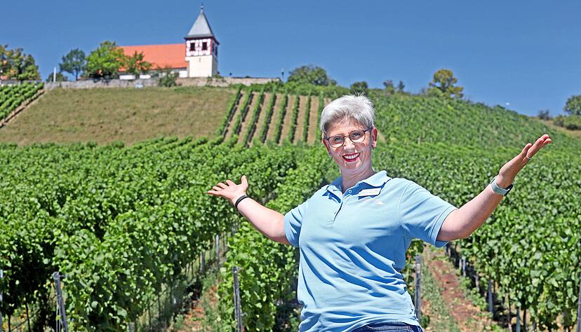 Nicole Gerking empf&auml;ngt ihre G&auml;ste stets mit offenen Armen auf dem Michaelsberg. Foto: Ralf Seidel