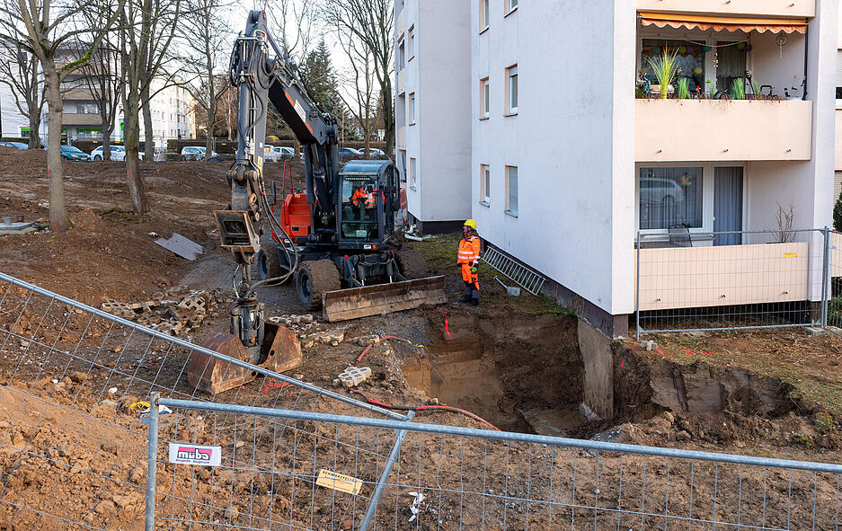Kampfmitteleinsatz in Böckingen