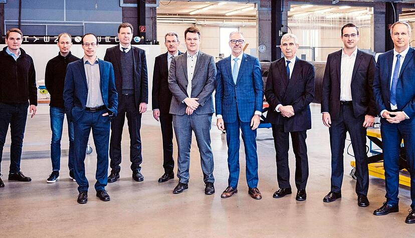 Besuch der Esa in Neuenstadt. Das HyImpulse-Team hofft auf Unterst&uuml;tzung der Weltraumagentur und von finanzstarken Investoren.