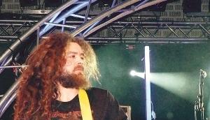 Gitarrist Martin Scherrmann von der Band Crushead.Foto: Matthias Marquart Gitarrist Martin Scherrmann von der Band Crushead.Foto: Matthias Marquart