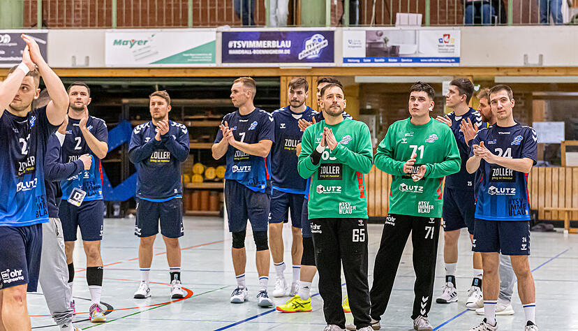 Applaus trotz Enttäuschung. Die Unterstützung der Zuschauer für die Mannschaft der TSV Bönnigheim war groß.