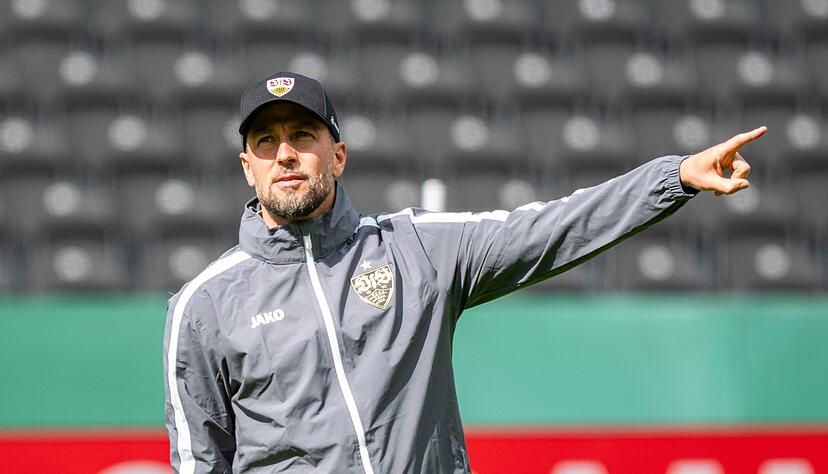 Sebastian Hoene&szlig; m&ouml;chte den VfB Stuttgart gegen Arminia Bielefeld zum DFB-Pokalsieg f&uuml;hren.