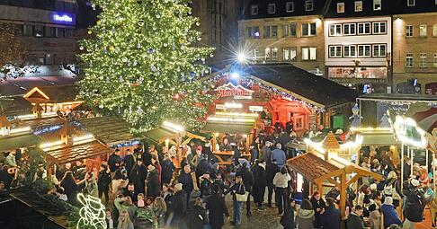 Der Käthchen Weihnachtsmarkt in Heilbronn hat noch bis 22. Dezember geöffnet.