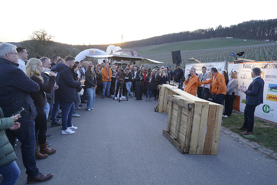 Das Weinevent Rebenglühen in Bretzfeld ist eröffnet – und dauert noch bis Samstagabend.