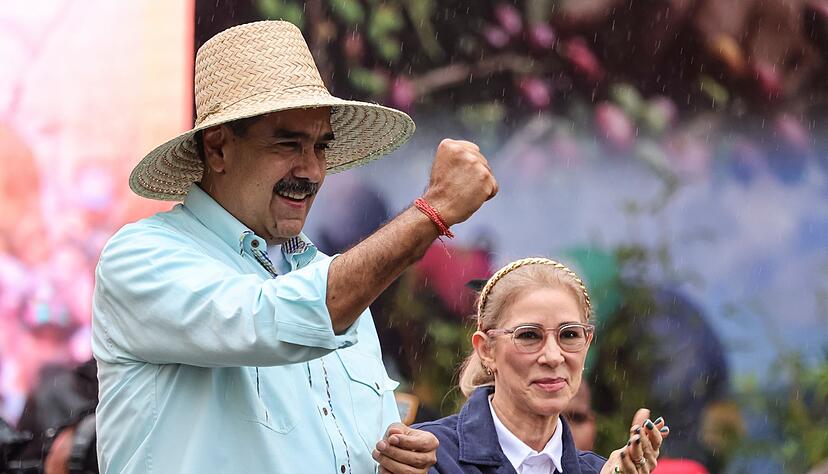 Erh&ouml;hter US-Druck auf die Familie von Maduro und Ehefrau Cilia Flores. (Archivbild)