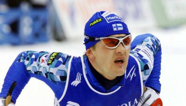 Der finnische Langläufer Janne Immonen im Jahr 2001. Foto: dpa