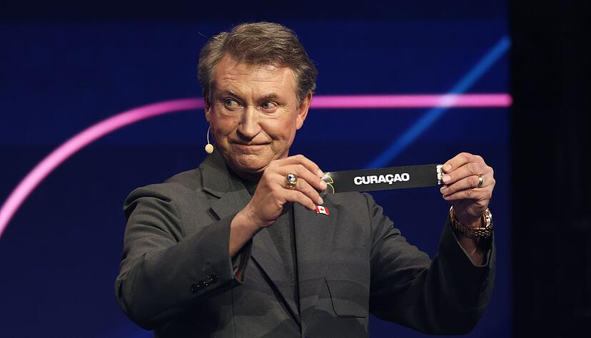 Eishockey-Legende Wayne Gretzky zog Cura&ccedil;ao in die deutsche Gruppe.