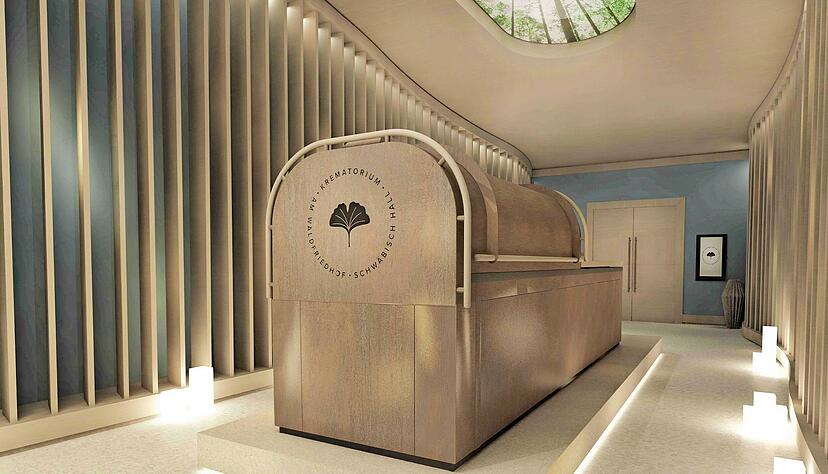 So soll das Lavarium im Haller Krematorium aussehen. Noch fehlt die Genehmigung, auch wenn die Betreiber betonen, dass das Verfahren ausgereift sei.