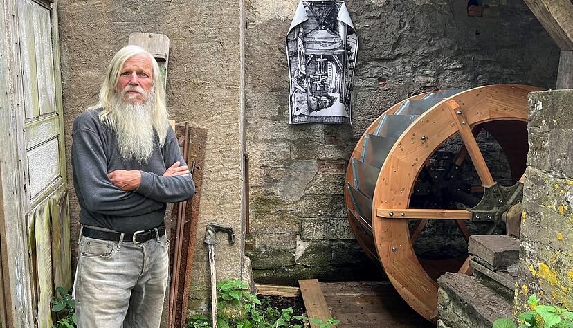 Frank D&auml;hling ungef&auml;hr ein Jahr vor seinem Tod.