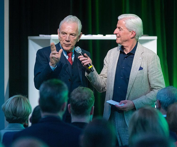 Heilbronns Oberb&uuml;rgermeister Harry Mergel durfte nat&uuml;rlich nicht fehlen.